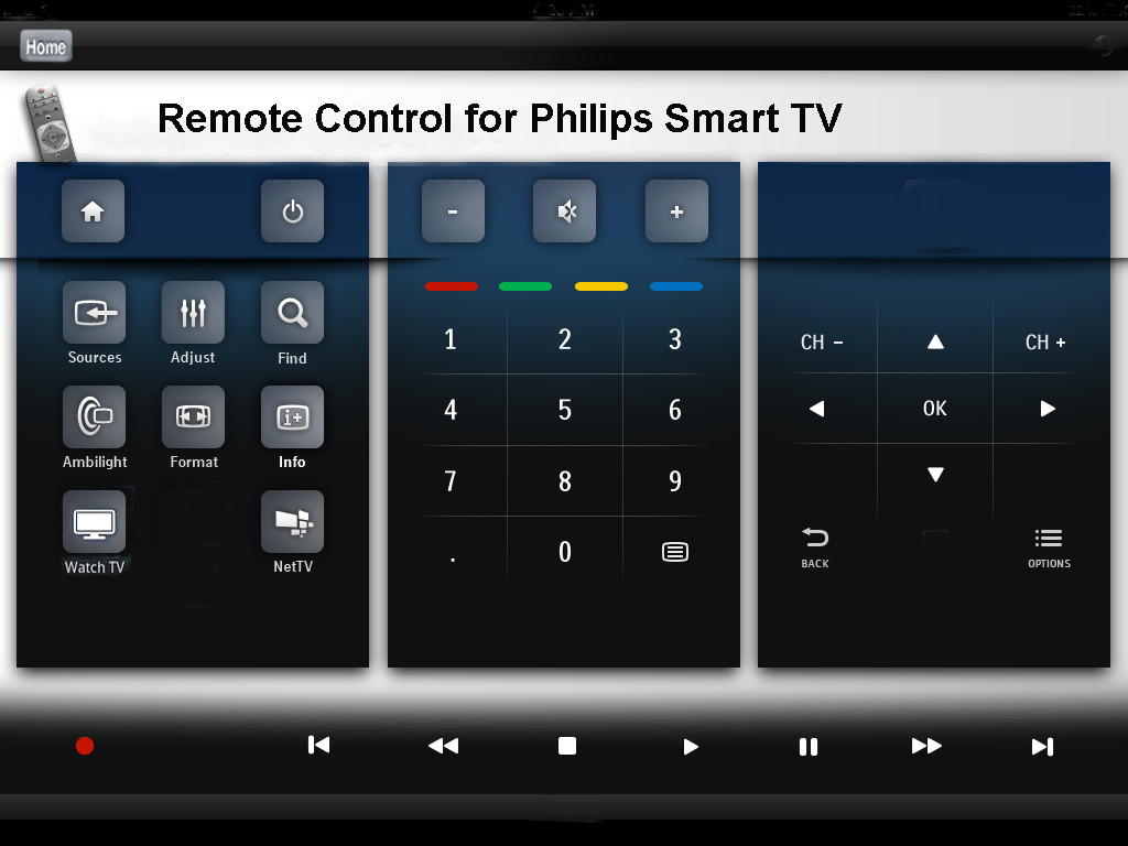 philips remote